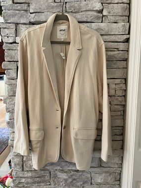 aerie Cream Cardigan Size XL NWT